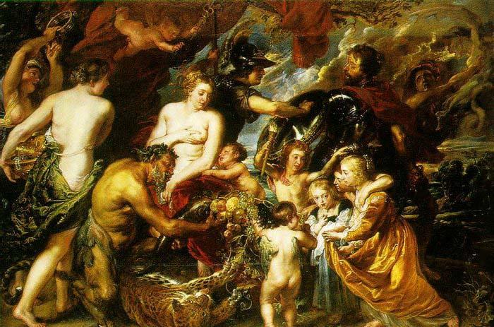 Peter Paul Rubens Allegory on the Blessings of Peace oil painting picture